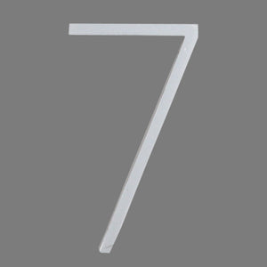 Reflective Modern Floating House Numbers