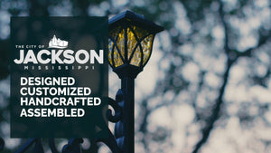 LED Solar Light That Fits Address America 30, 47, and 58" Signs - Add-on or Replacement