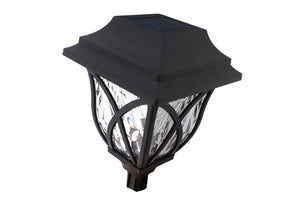 LED Solar Light That Fits Address America 30, 47, and 58" Signs - Add-on or Replacement