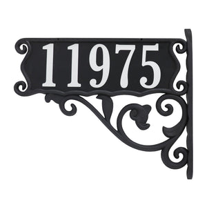 Boardwalk Double Sided Reflective Mailbox Address Sign