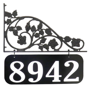 Rose Lamppost Sign 16" x 6" Plaque