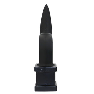 Trident Spear Polypropylene Premium Picket Fence Toppers Multi-Pack - Black