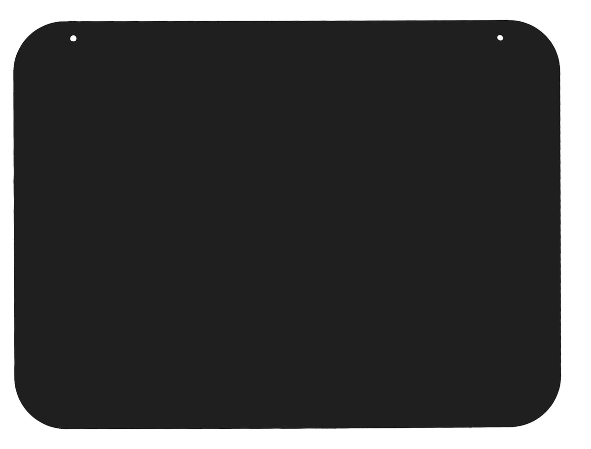 Extra-Large 16" x 12" Powder-Coated Stainless-Steel Address Sign Plate - Customized