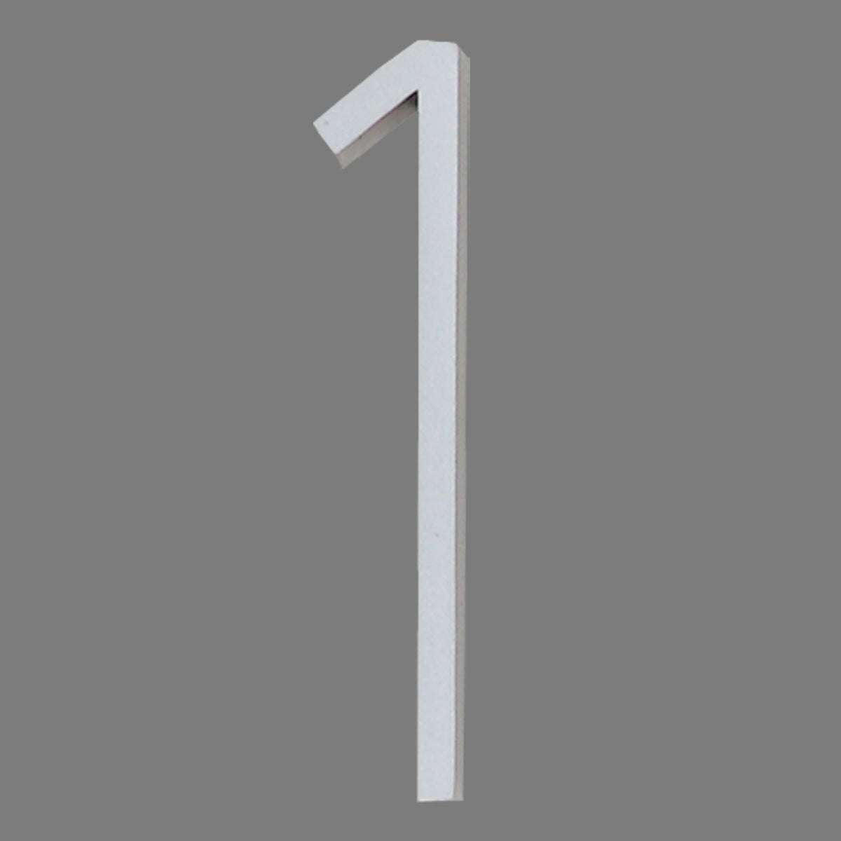 Reflective Modern Floating House Numbers